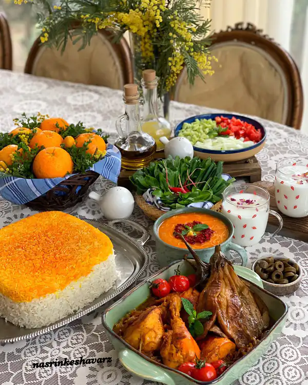 ایده برای سفره آرایی