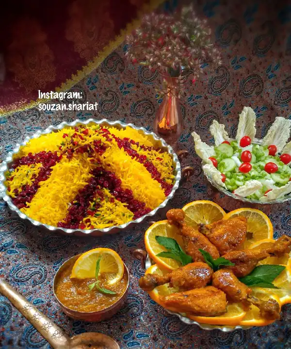 ایده چیدمان میز شام