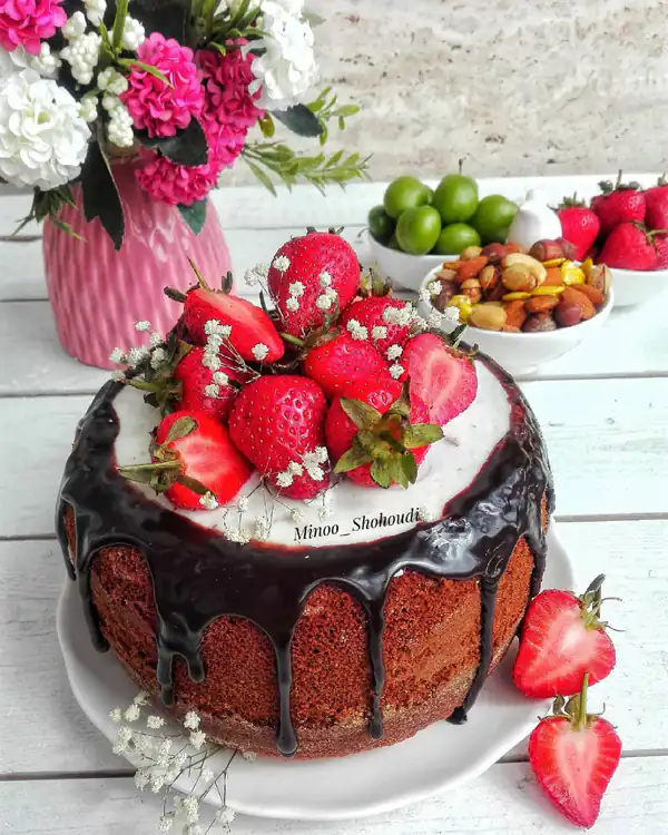 ایده تزیین کیک خانگی