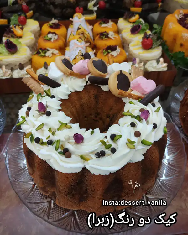 ایده تزیین کیک خانگی
