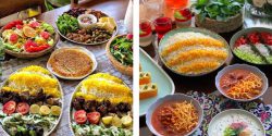 جدیدترین چیدمان میز شام مهمانی برای کدبانوهای ایرانی