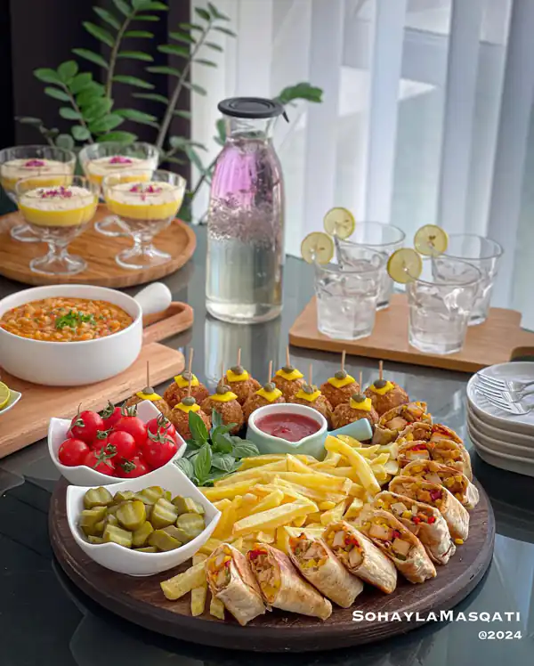 جدیدترین تزیین غذا
