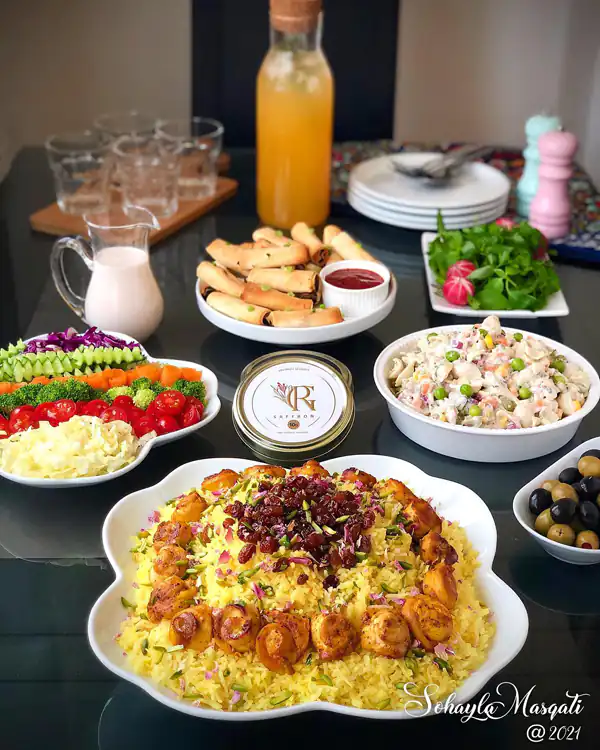جدیدترین تزیین غذا