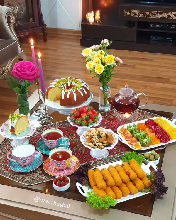 میز عصرانه