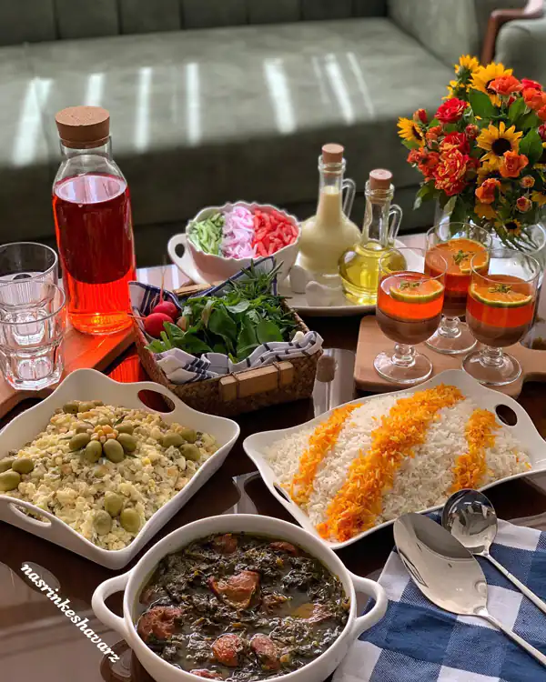 میز شام باکلاس
