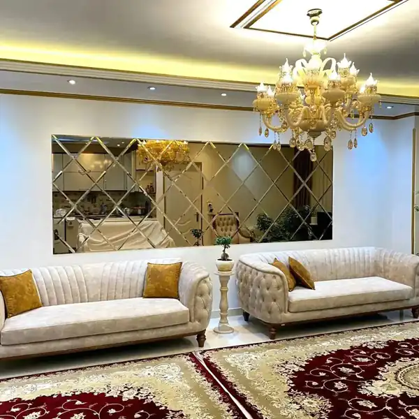 مدل آینه دکوراتیو پذیرایی