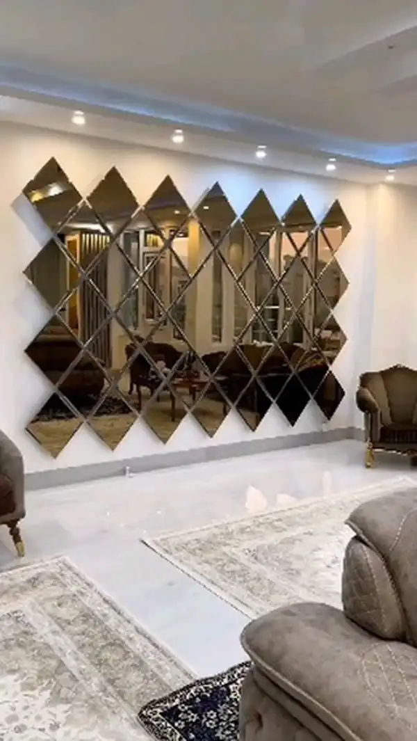 مدل آینه دکوراتیو پذیرایی