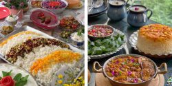 مدل چیدن میز شام برای ایده گرفتن + میز شام ساده و شیک