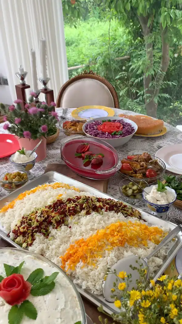 مدل چیدن میز شام