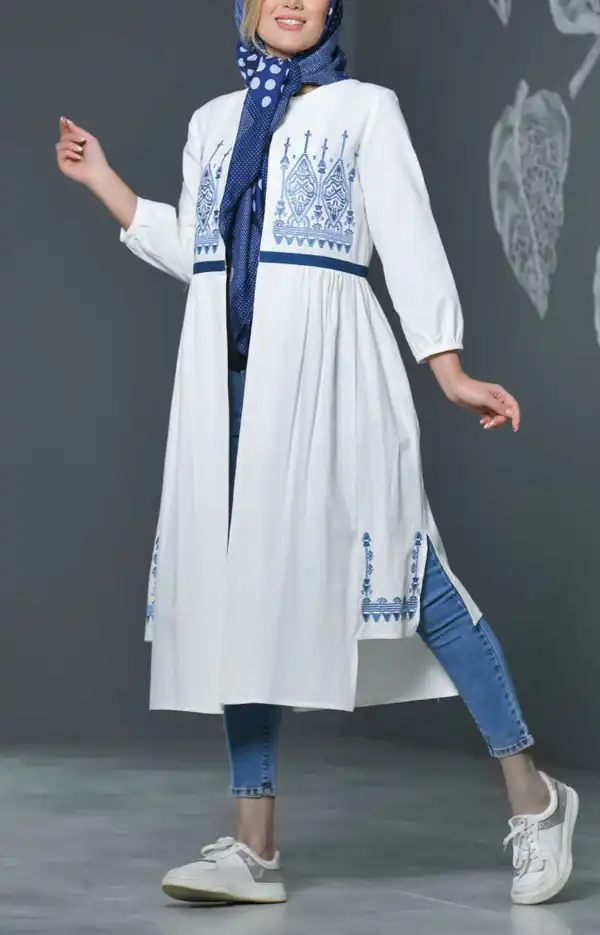 مدل مانتو سنتی برای افراد چاق