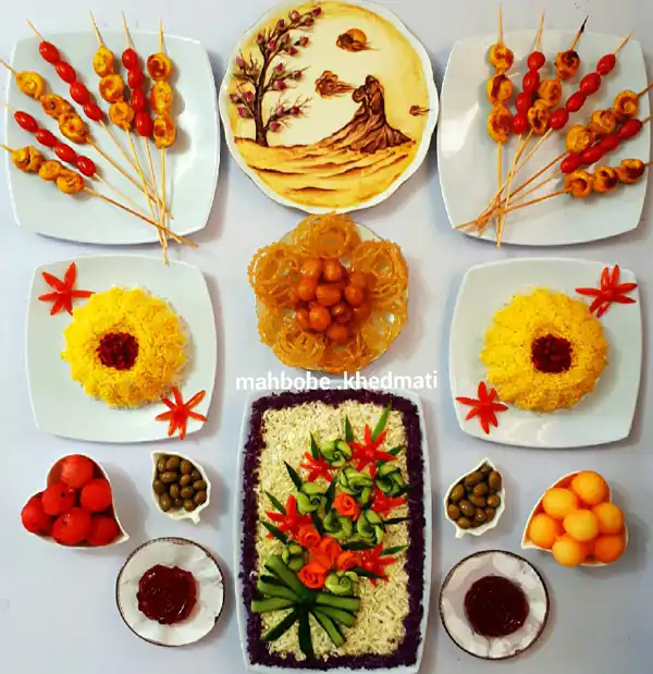 سفره آرایی اینستا