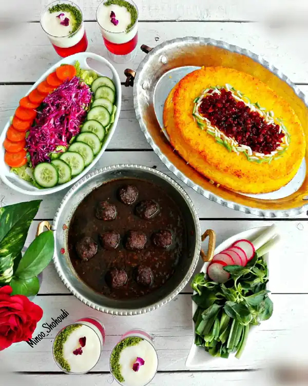 سفره آرایی اینستا