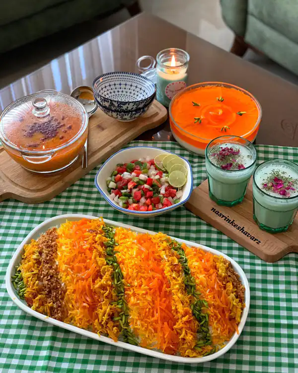 سفره آرایی شیک
