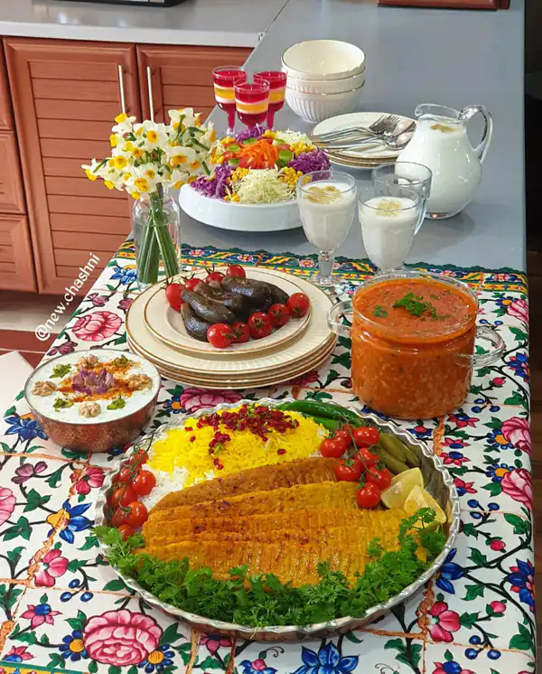 سفره آرایی شیک