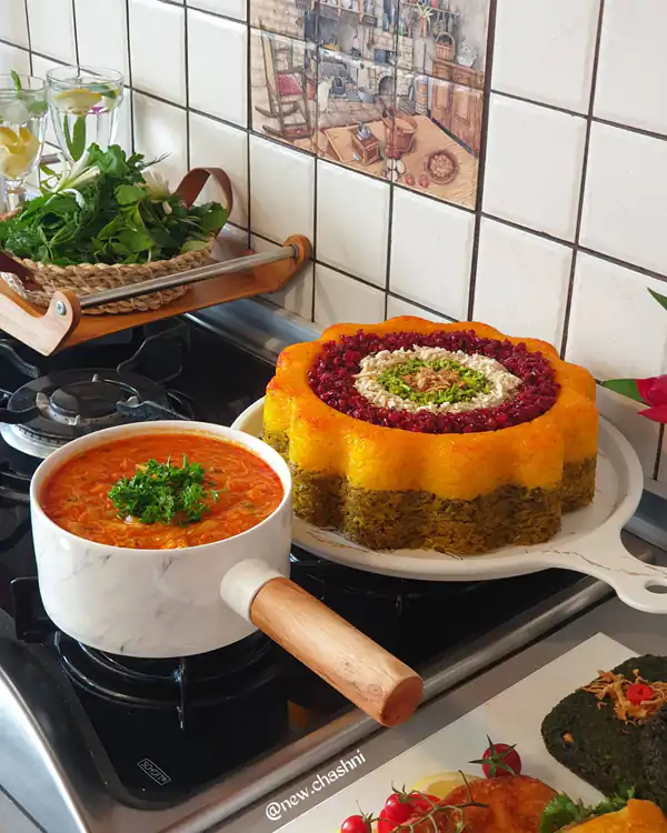 سفره آرایی شیک