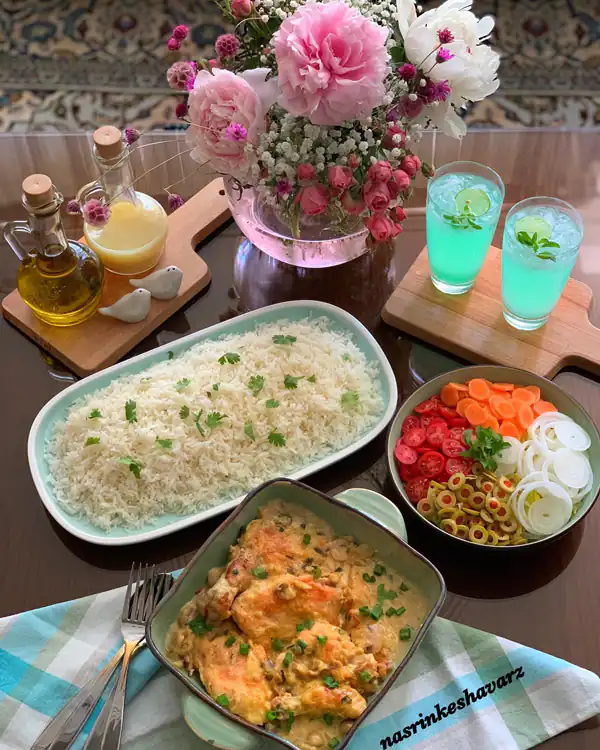سفره آرایی شیک