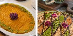 تزیین حلوا شیک برای نذری و مراسم ختم + تزیین حلوا مجلسی