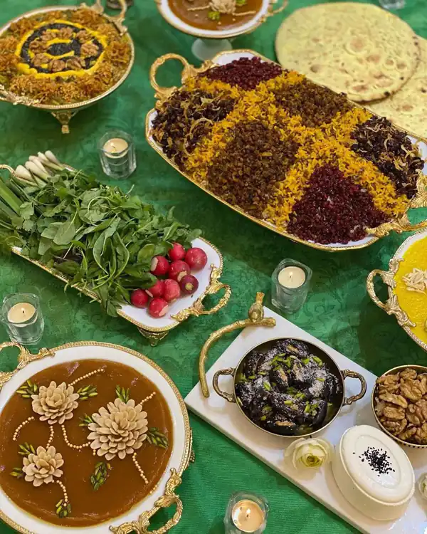 تزیین حلوا شیک