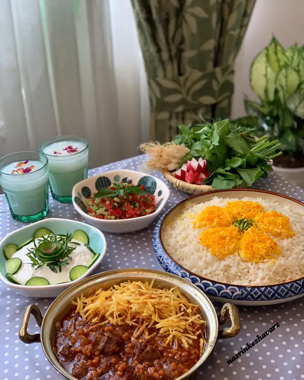 تزیین خورشت