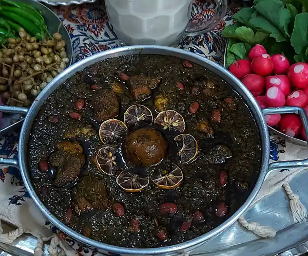 تزیین خورشت