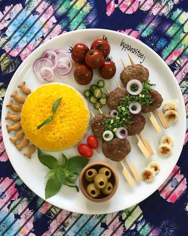 آموزش سفره آرایی غذا