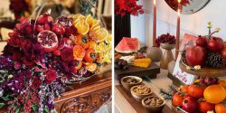 دیزاین شب یلدا برای عروس + دیزاین شب یلدا در خانه