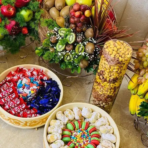 دیزاین شب یلدا در خانه