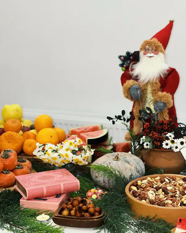 دیزاین شب یلدا در خانه