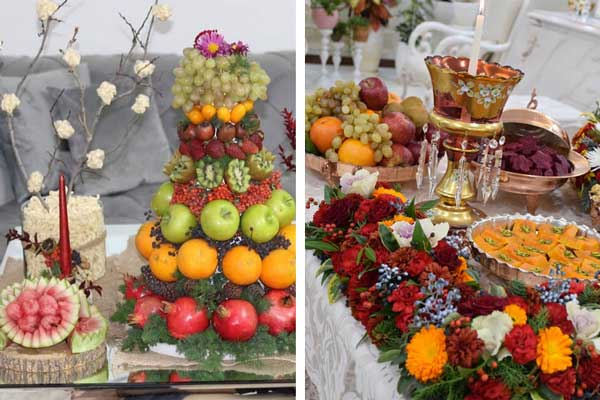 سفره شب یلدا ساده و شیک سفره شب یلدا باکلاس تزیین سفره شب یلدا لاکچری عروس سفره شب یلدا امسال تزیین شب یلدا برای عروس اینستاگرام دکور شب یلدا برای عکاسی