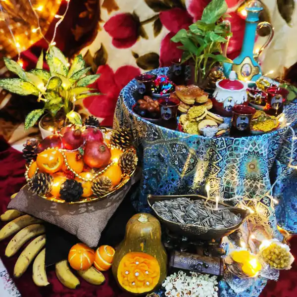 ایده شب یلدا ساده