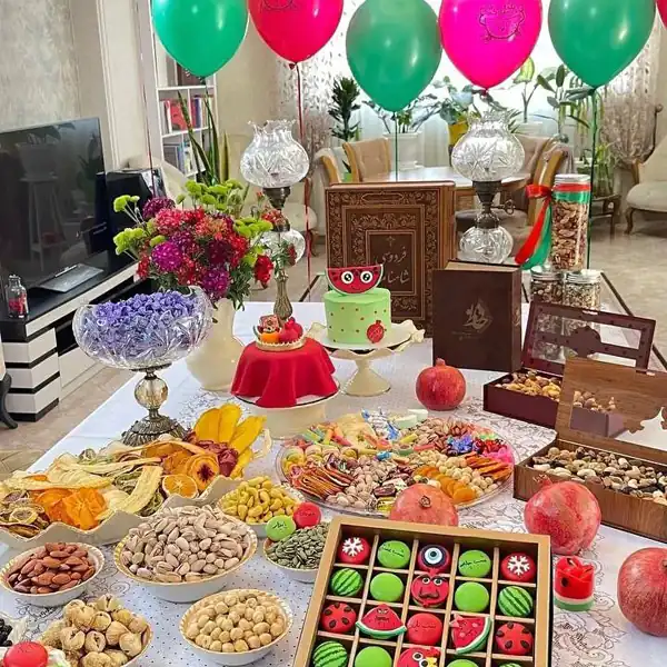 ایده شب یلدا ساده