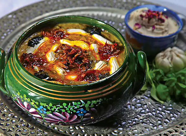 ایده تزیین آش رشته