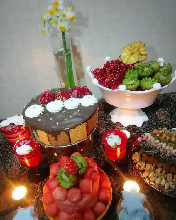 ایده تزیین شب یلدایی