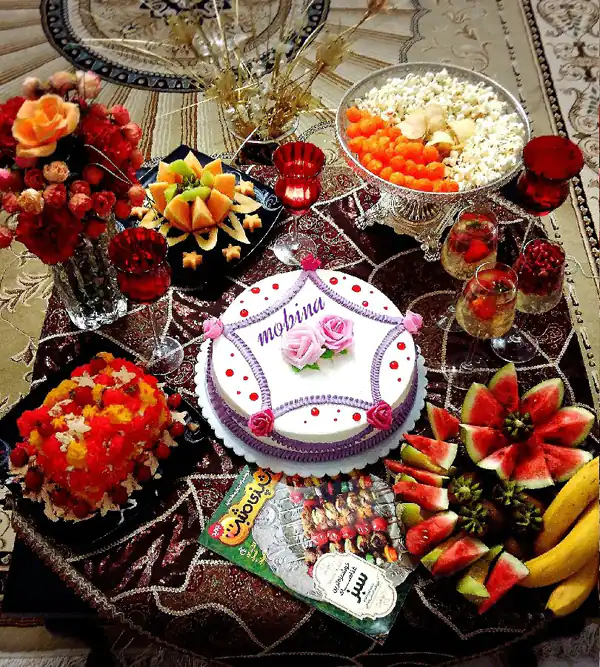ایده تزیین شب یلدایی