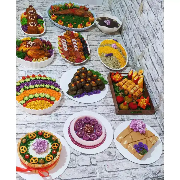 میز شام برای مهمانی