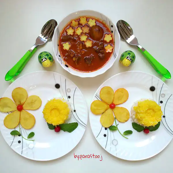میز شام دو نفره