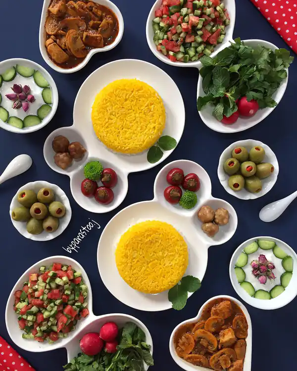 میز شام دو نفره