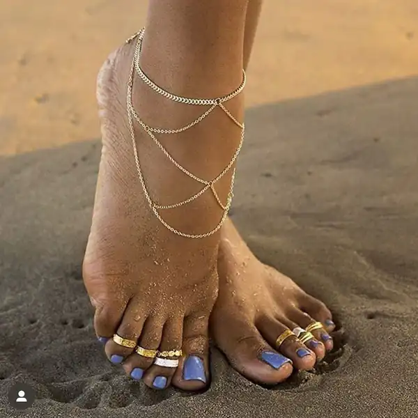 مدل پابند طلا دخترانه