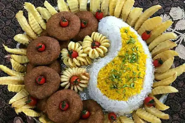 مدل سفره آرایی شام