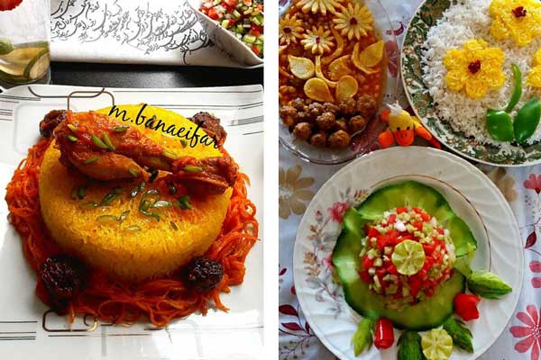 تزیین مرغ برای سفره شام نحوه چیدن سفره غذا روی زمین تزیین سفره غذا با وسایل ساده سفره شام مجلسی کانال تزیین سفره غذا عکس سفره غذای شیک