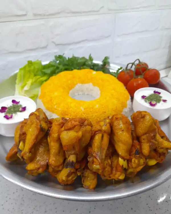 مدل تزیین غذا