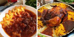 مدل تزیین غذا مهمانی برای ایده + تزیین مرغ برای سفره شام