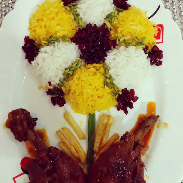 مدل تزیین غذا مهمانی