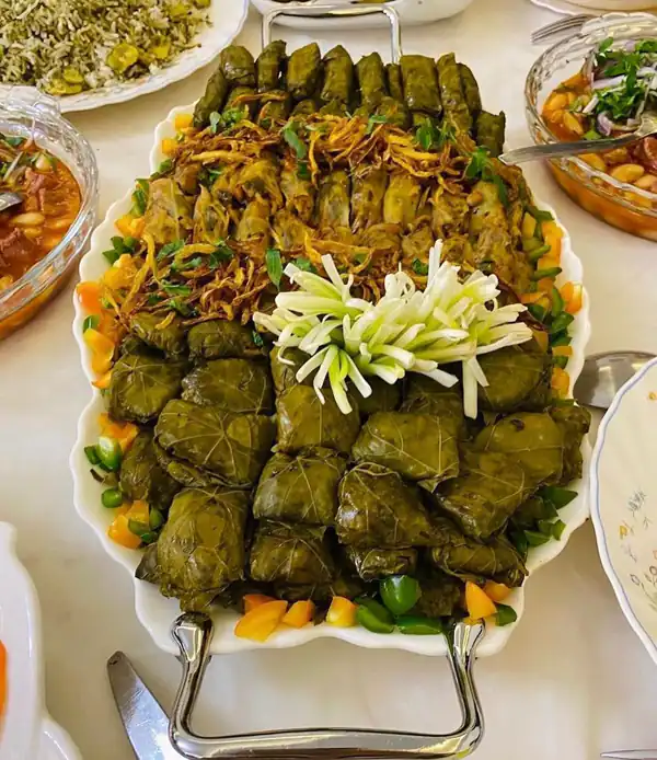 تزیین انواع دلمه