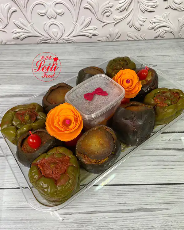 تزیین انواع دلمه