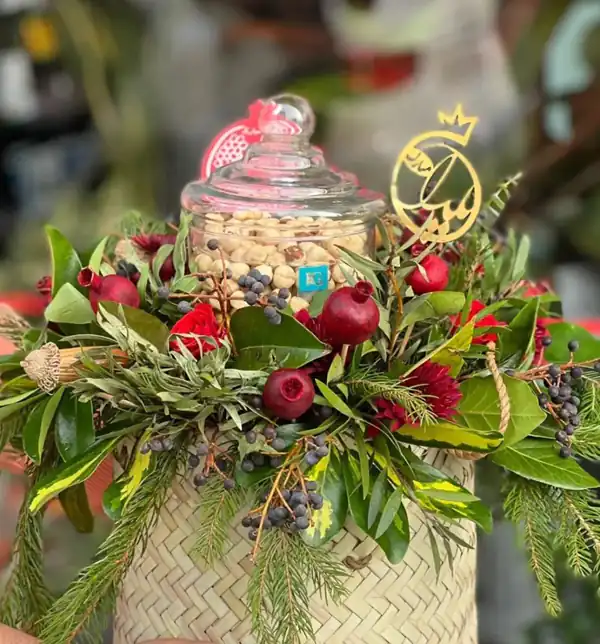 تزیین باکس شب یلدا