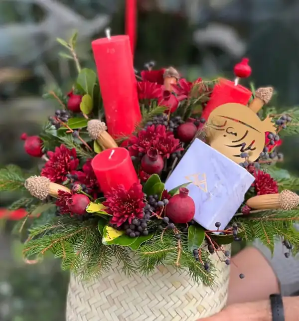 تزیین باکس شب یلدا