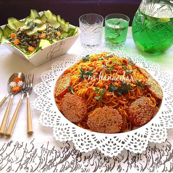 تزیین ماکارونی جدید