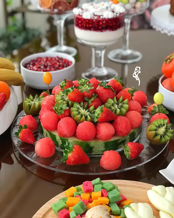 تزیین میوه آرایی
