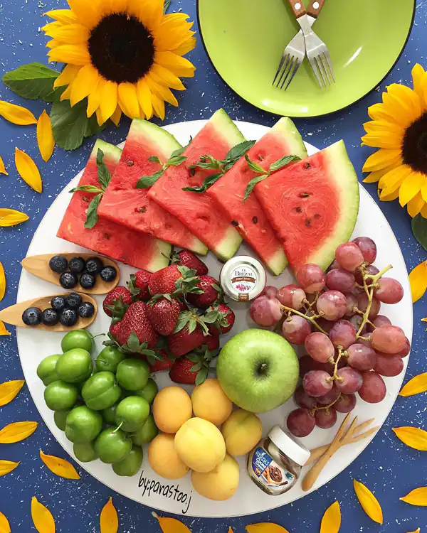 تزیین میوه برای شب یلدا